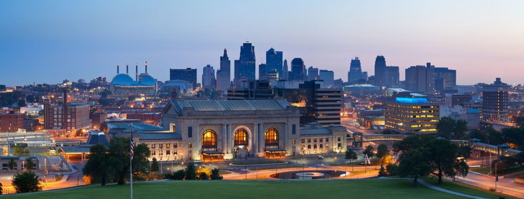 Kansas City skyline panorama. - Kornitzer Capital Management